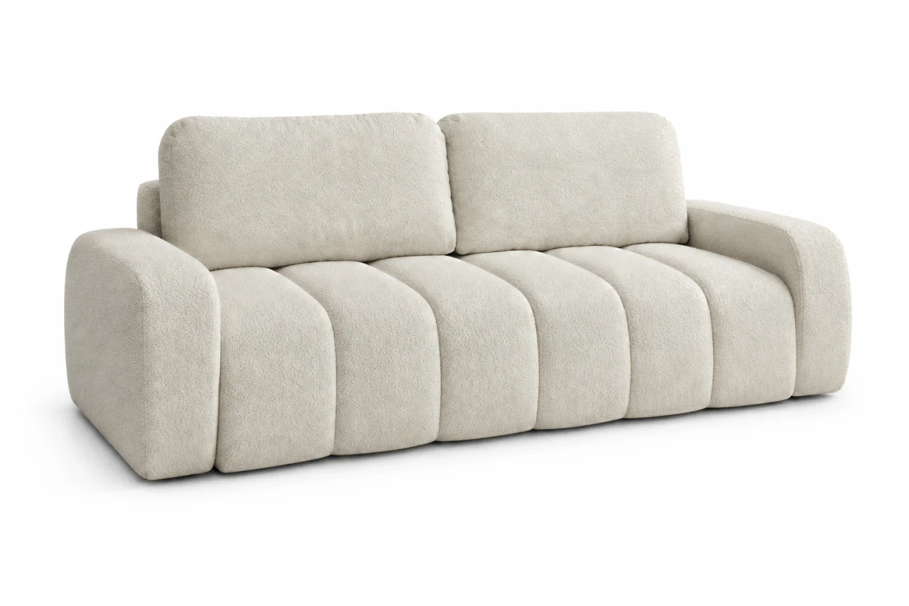 Sofa IBIZA w tkaninie FREDO 20, Śmietanka