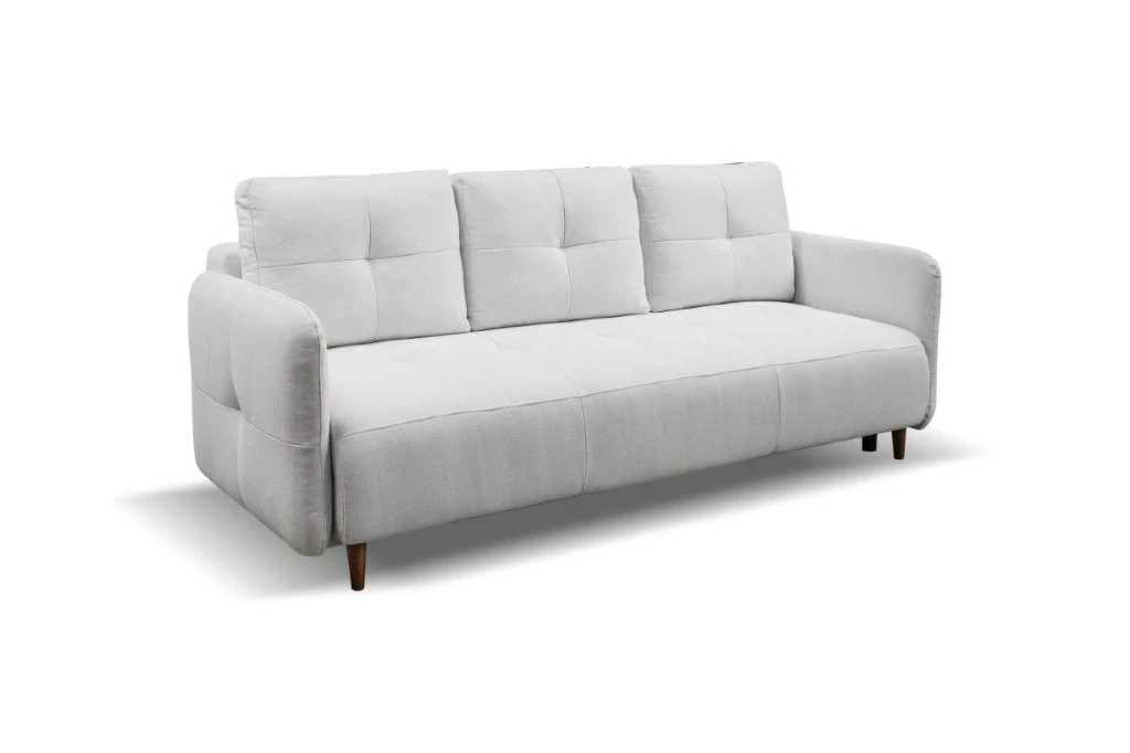 NORDEN, sofa 3-osobowa - widok z ukosa